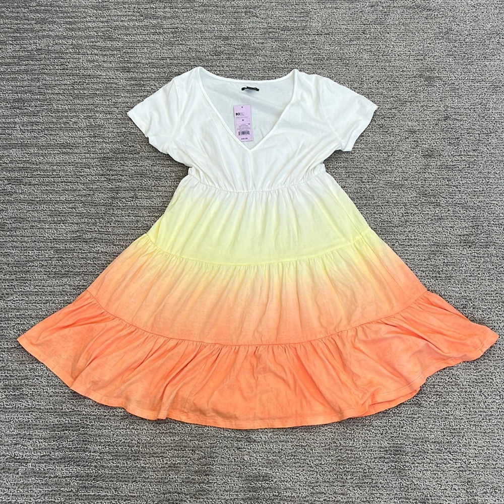 NWT Wild Fable Ombré Mini Dress 100% Cotton Medium